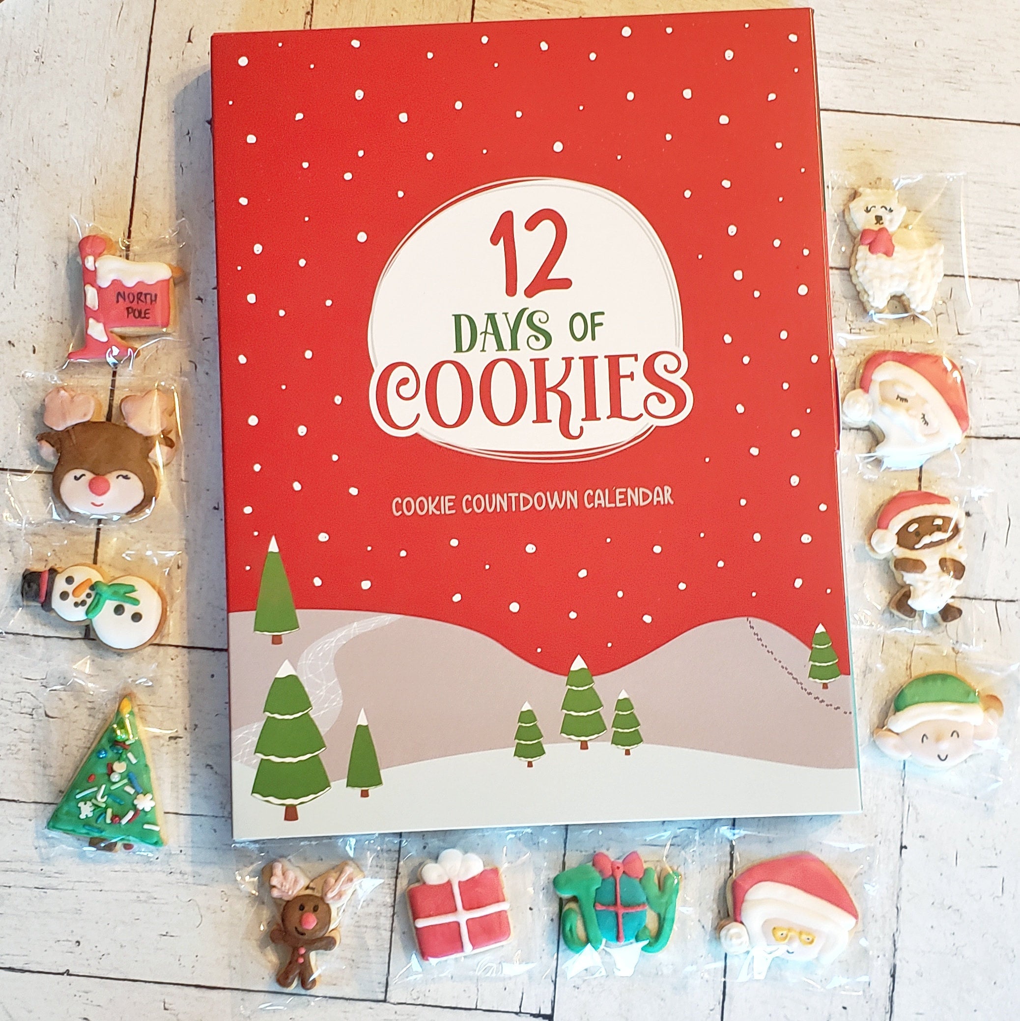 12 Days Cookie Advent Calendar | Sweet Hearts Bakery
